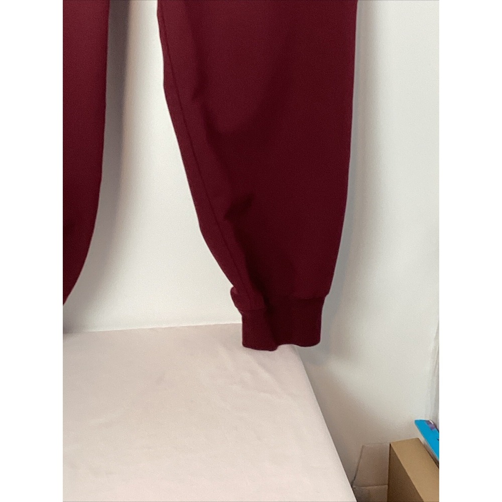 Figs Technical Collection Set Women's Burgundy Size XXL Top Jogger Pants XXL-P - Picture 9 of 16